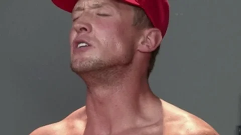 RagingStallion: Bodybuilder Pierce Paris masturbating