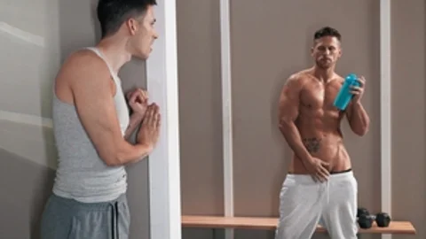 Men: Pumping Iron And Spilling Ejaculate