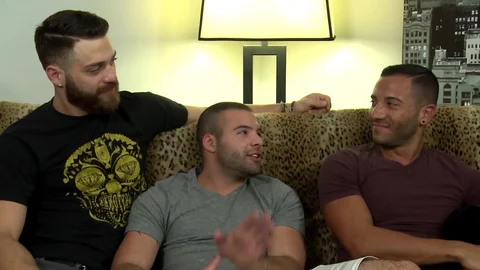Extra Big Dicks: Mario together with Tommy after interview