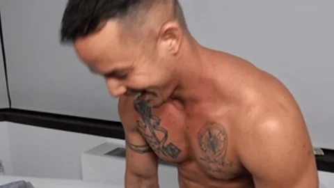 Str8Chaser: Straight boy Nic Sahara blowjob cum porn