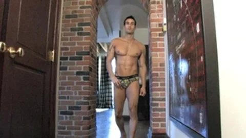 Next Door Buddies: Hot Jock Trystan Bends Over Alexy