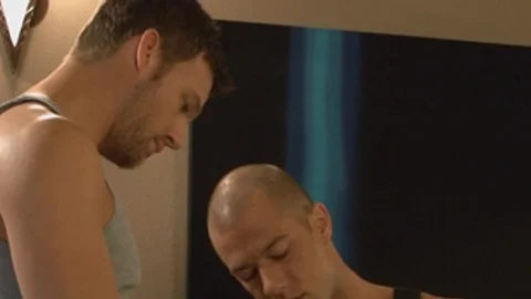 Next Door Studios - Caucasian facial in backstage
