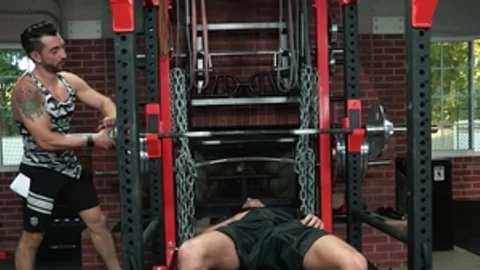 Hot House: Rex Regan wearing shorts sucking big cock