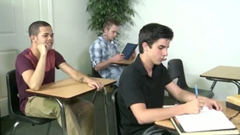 Cock Virgins: Sneaky Students Seizing the Moment