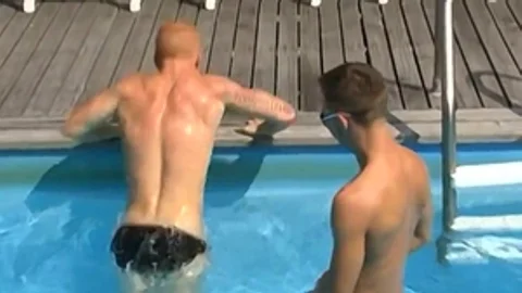 DaddySexFiles.com - Zach Alexander jerking uncut dick outdoors