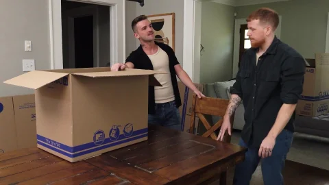 Rimming and sucking make Stevie moan loud